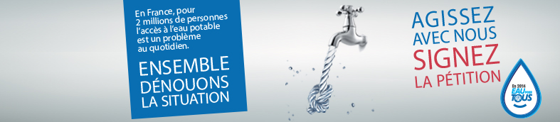 La campagne de France Libertés pour le droit à l'eau pour tous