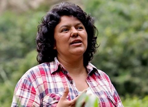 Berta Caceres, Prix Goldman 2015, assassinée en mars 2016 © Goldman Environmental Prize
