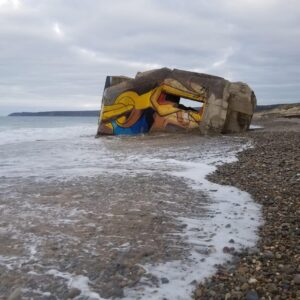 Bunker sur la Plage de Biville.