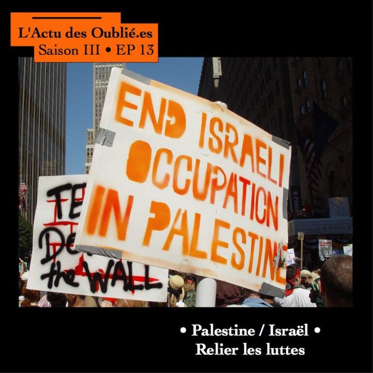 L’Actu des Oublié.es • SIII• EP 13 • Israël / Palestine: Relier les luttes