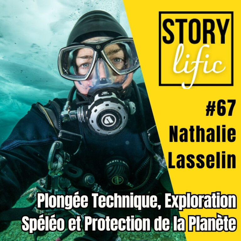 #67. Nathalie Lasselin : plongée technique, exploration spéléo et protection de la planète