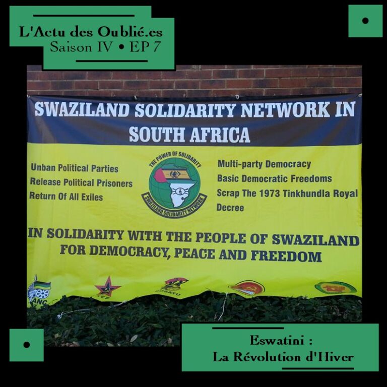 Saison IV • Episode 7 • La Révolution d’hiver en Eswatini
