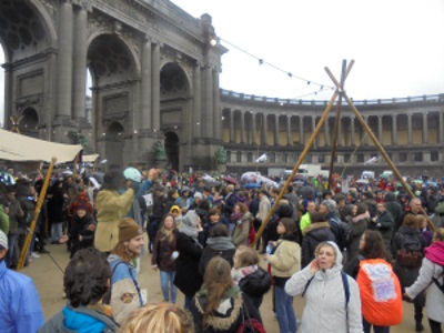 Reportage Fréquence Terre : À Bruxelles avec 65 à 75.000 manifestants pour le climat ! (Partenariat avec POUR)